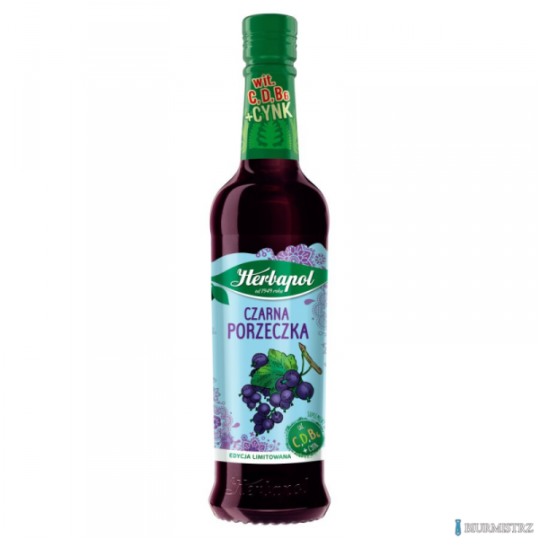 Syrop HERBAPOL Owocowa Spiżarnia Czarna Porzeczka 420ml