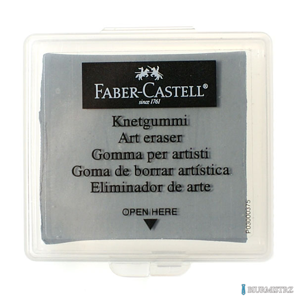 Gumka artystyczna chlebowa szara w etui 127220 FABER-CASTELL