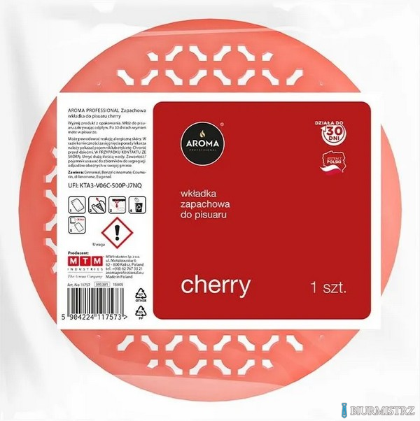 AROMA PROFESSIONAL  wkład do pisuaru bez włosków  CHERRY 1 sztuka