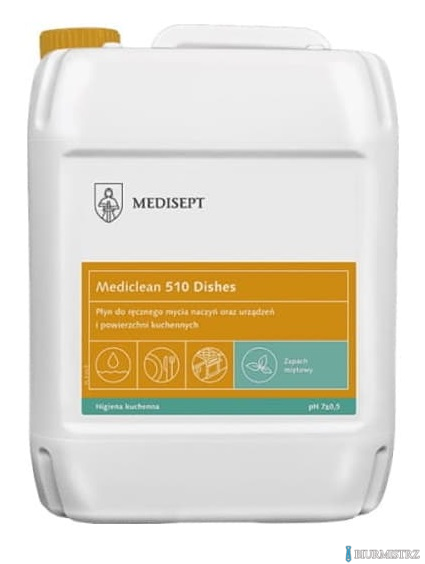 MEDISEPT 550 dishes nabłyszczacz do naczyń 5l  MEDICLEAN SSE-GOT-MC550-5L
