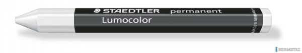 Kredki na metal i drewno biała S236 STAEDTLER