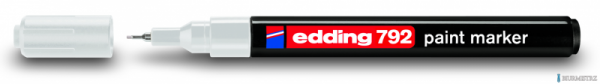 Marker EDDING 792 biały  0,8mm (X)