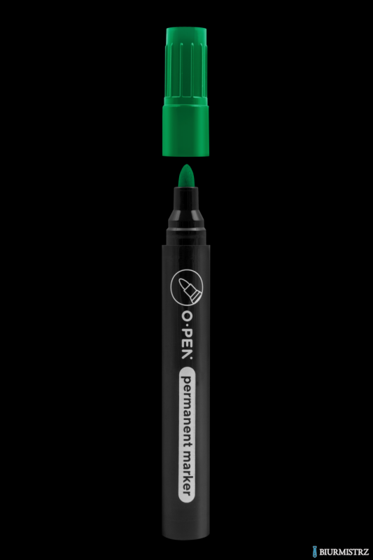 Marker permanentny okrągły  G927B zielony AMA0927946 OPEN