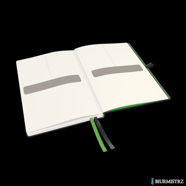 Notatnik LEITZ Complete A5 80k czarny w kratkę 44770095