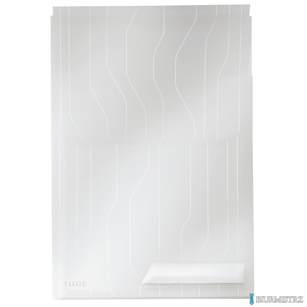 Folder LEITZ Combifile poszerzany biały przezroczysty (3szt) 47270003