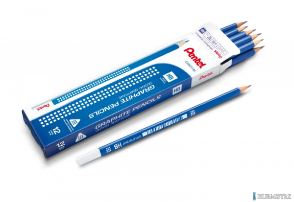 Ołówek drewniany trójkątny CB60T HB PENTEL