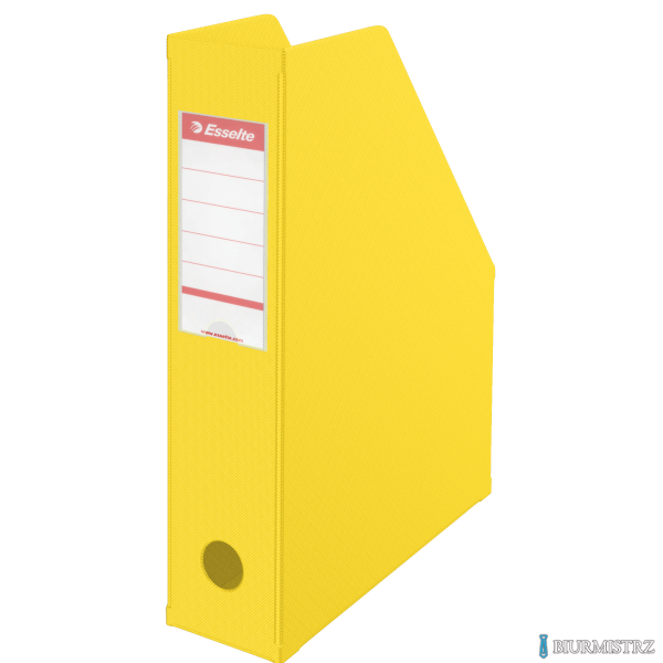 Pojemnik składany A4 70mm żółty ESSELTE PVC 56001