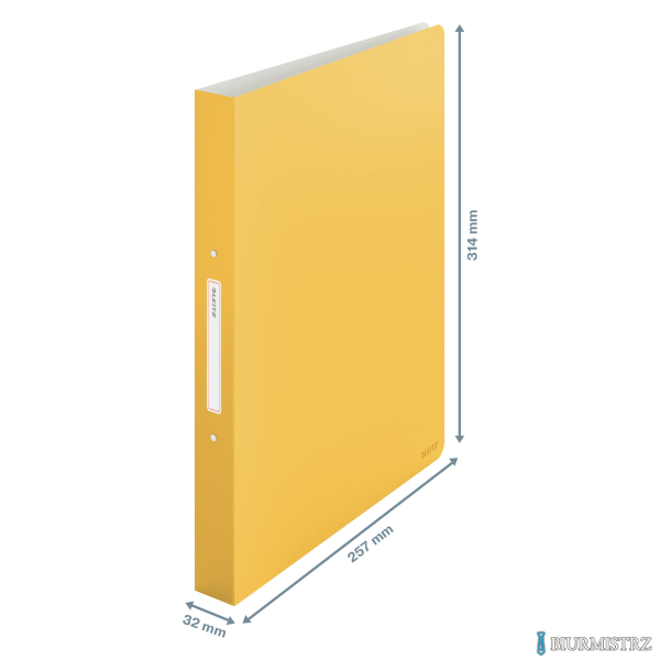 Segregator 2ringowy Leitz Cosy, szer. 32 mm, żółty 42380019
