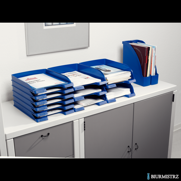 Półka na dokumenty LEITZ Plus Slim przezroczysty 52370003