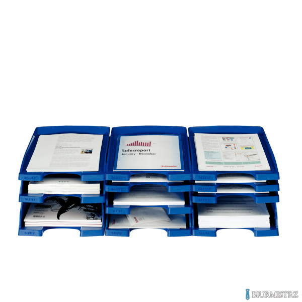 Półka na dokumenty LEITZ Plus Slim czarny 52370095