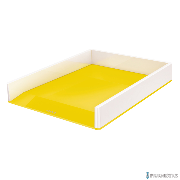 Półka na dokumenty Leitz WOW dwukolorowa, żółta 53611016 SALE