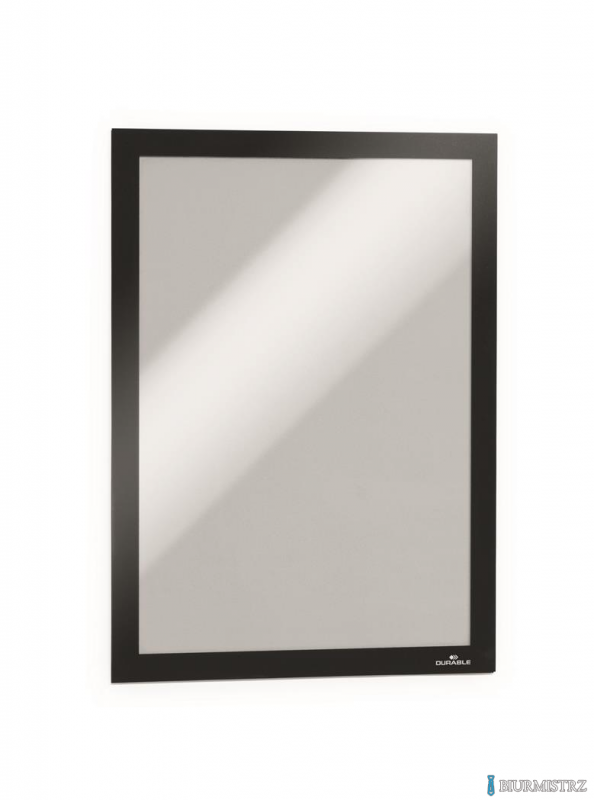 Ramki MAGAFRAME A4 czarne (2sztuki) samoprzylepna DURABLE 487201