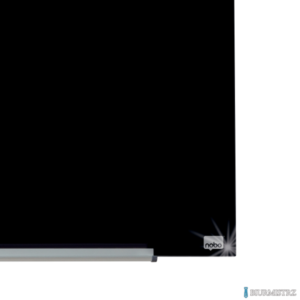 Szklana tablica Nobo Impression Pro 680x380mm, czarna