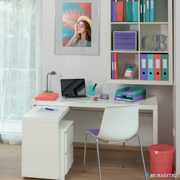Teczka z przegródkami Esselte Colour Breeze, 6 przegródek, lawendowy 628448
