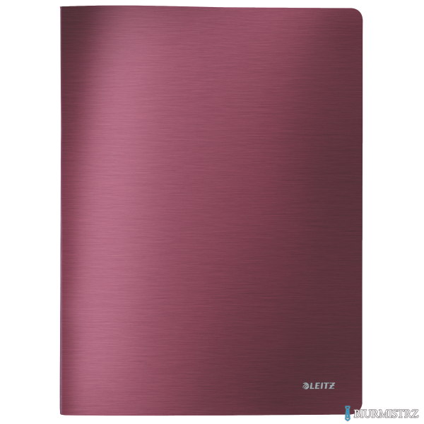 Album ofertowy 40 koszulek Leitz Style, ciemnoczerwony 39590028