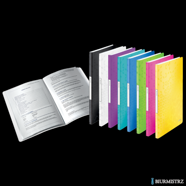 Album ofertowy 20kiesz.LEITZ WOW fioletowy 46310062