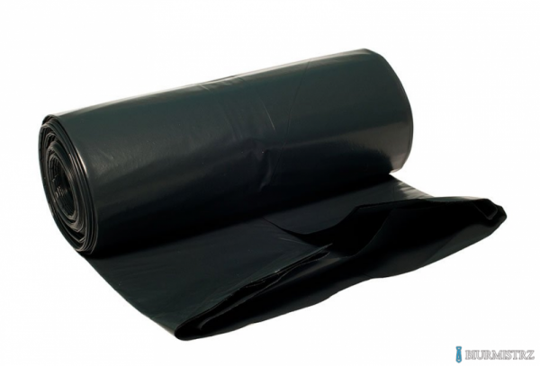 Worki na śmieci 160l 10szt. DOTTS super mocne (LDPE) 32mic  czarne