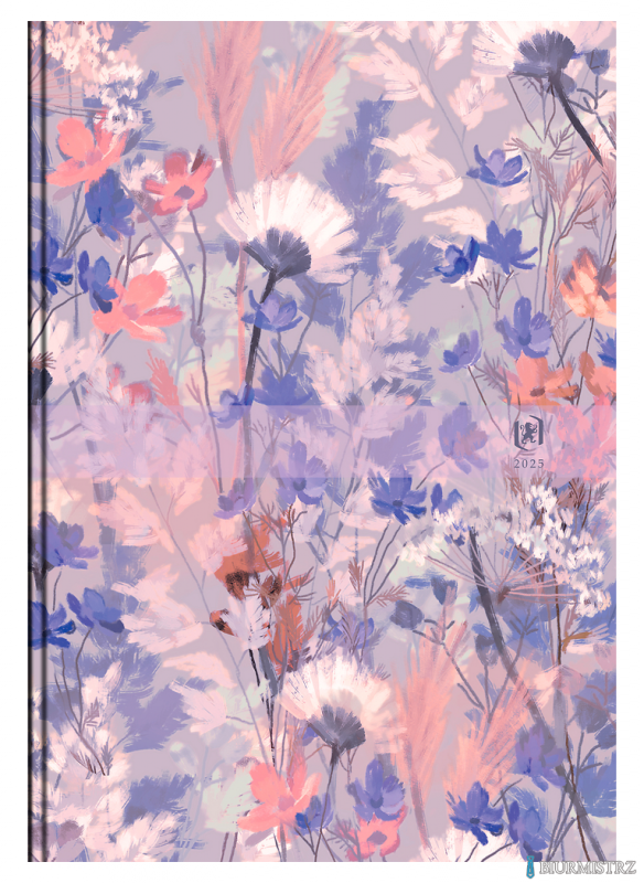 Kalendarz Oxford Flowers 10x15 2025 Mix 400189672 tygodniowy