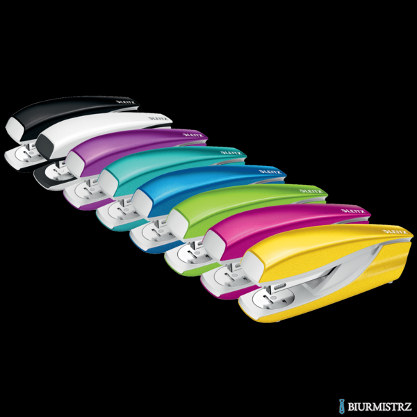 Zszywacz 55021 LEITZ WOW biały 24-26/6 30k średni metalowy 55021001