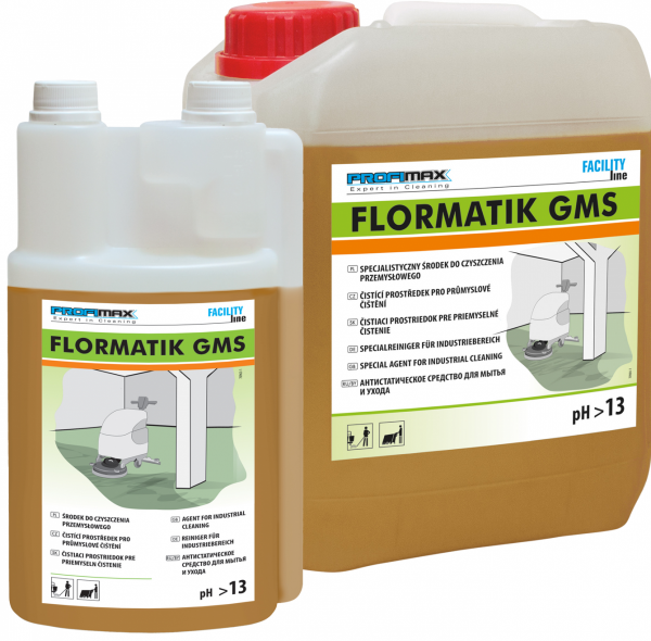 FLORMATIK GMS - specjalistyczny produkt do czyszczenia przemysłowego 5l