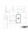 Moduł OXT mini 1 obwód beznapięciowy WiFi Tuya