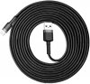 KABEL USB-A -> Lightning / iPhone Baseus Cafule CALKLF-RG1 300cm Apple 2A CZARNO-SZARY W OPLOCIE