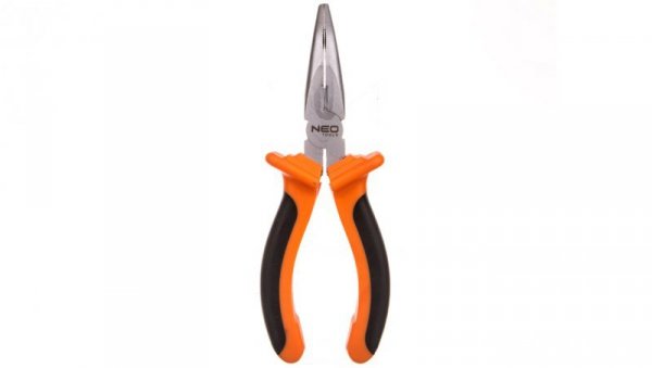 Szczypce wydłużone wygięte 160 mm 01-015