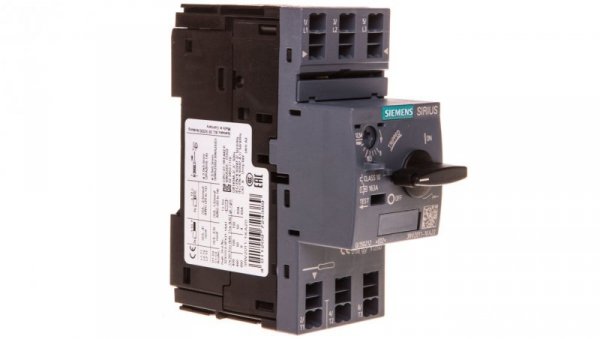 Wyłącznik silnikowy 3P 5kW 9-12,5A S00 3RV2011-1KA20