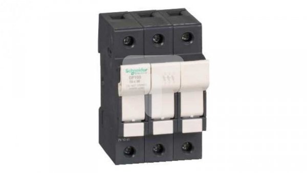 Odłącznik bezpiecznikowy 3P 32A 10x38mm DF103