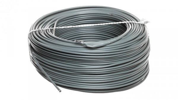 Przewód instalacyjny H07V-K (LgY) 1,5 szary /100m/