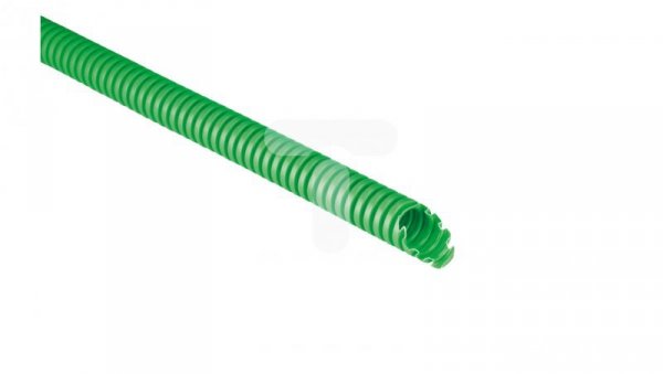 Rura karbowana 750N zielona samogasnąca PV UV fi 20/15 ECTC1520VE /100m/