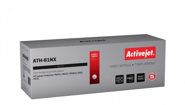 Toner Activejet ATH-81NX (zamiennik HP 81X CF281X Supreme 25000 stron czarny)
