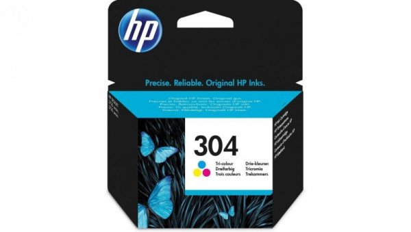 Tusz HP N9K05AE (oryginał HP304 HP 304 kolor)