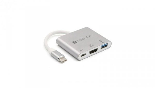 Adapter USB-C Multiport na HDMI/USB-A 3.0/USB-C PD