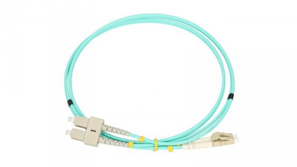 Patchcord Wielomodowy, OM3, Duplex, 3mm, 2m Extralink LC/UPC-SC/UPC