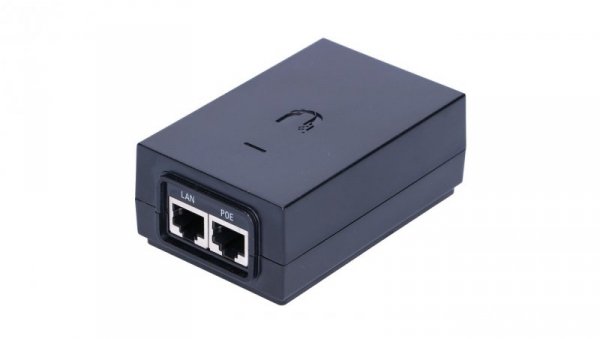 Zasilacz PoE 48V, 0,5A, 24W, Gigabit Ubiquiti POE-48-24W-G