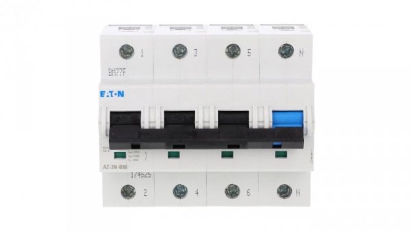 Wyłącznik nadprądowy 3P+N B 80A 25kA AC AZ-3N-B80 174525