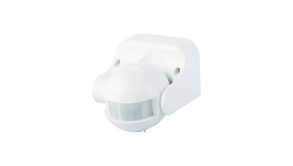 Czujnik ruchu PIR IP44 180 st. 300W zasięg 12m biały CP-2B