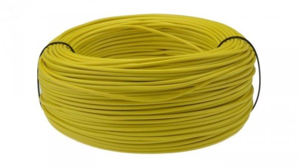 Przewód instalacyjny H07V-K / LgY 2,5 750V żółty linka giętka Elektrokabel 50m