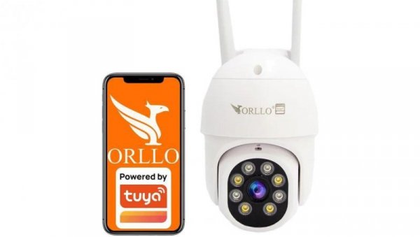 Kamera IP Orllo TZ5 zewnętrzna obrotowa 5Mpx 4G SIM Tuya