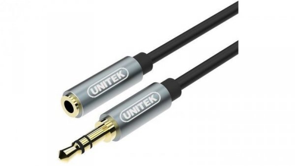 Unitek przewód miniJack 3,5mm (M)- 3,5mm (F) 1M