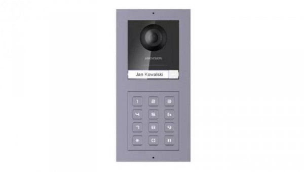 Panel bramowy modułowy Hikvision kamera + szyfrator