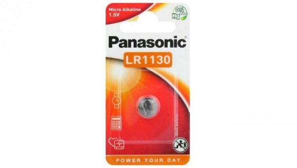 Bateria G10 / LR54 / LR1130 / 189 BAT 1BL PANASONIC 1,5V (1 szt.)
