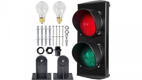 Semafor CAME PSSRV1 (2-komorowy: czerwone-zielone) 230V (001PSSRV1)