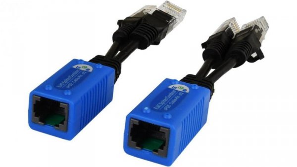 SPLITTER 2xRJ45 (WTYK) - 1xRJ45 (GNIAZDO) Pulsar P-POE2