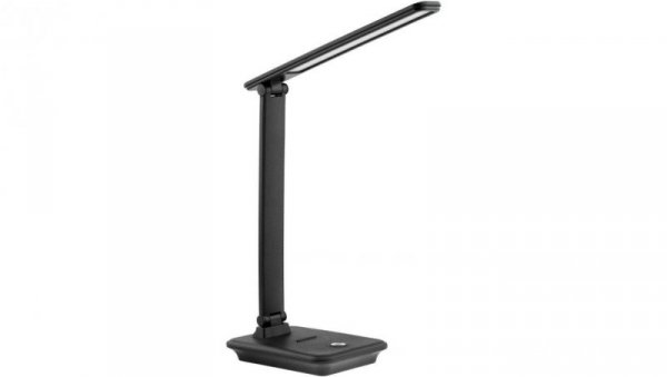 Lampka Biurkowa LED 8W CCT 3in1 3000-6500K Czarna VINTO Goldlux