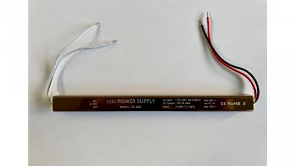 JM-Zasilacz LED Slim 12V/36W