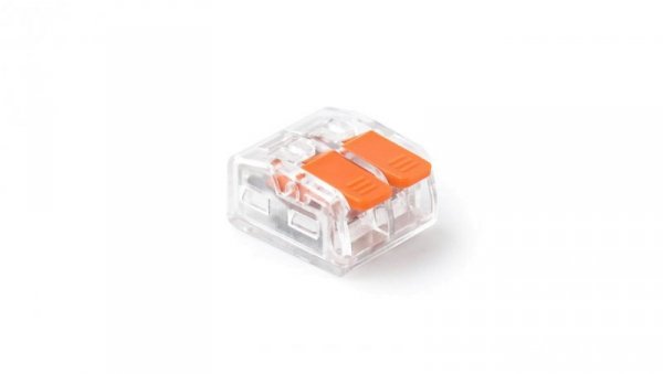 Szybkozłączka 0,2-4,0mm2, 2 styki, przezroczysta, E.4190T /100szt./