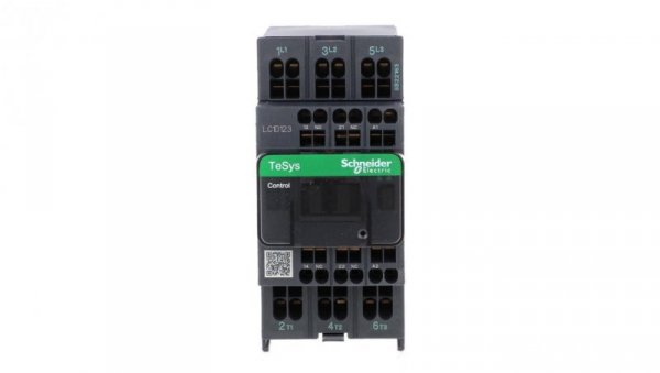 TeSys Deca Stycznik mocy 12A 3P 24V 50/60Hz 1Z 1R LC1D123B7
