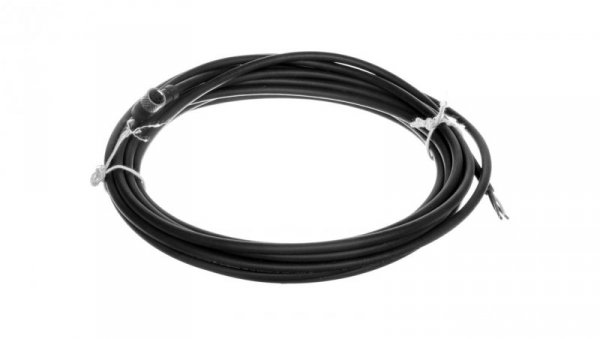 Złącze żeńskie M8 kątowe 4-piny kabel 5m PUR XZCP1041L5